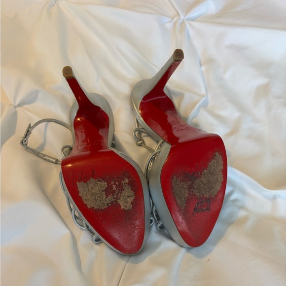 Christian Louboutin Discolilou 140 platform sandal heels Size 37 1/2 - Picture 4 of 6